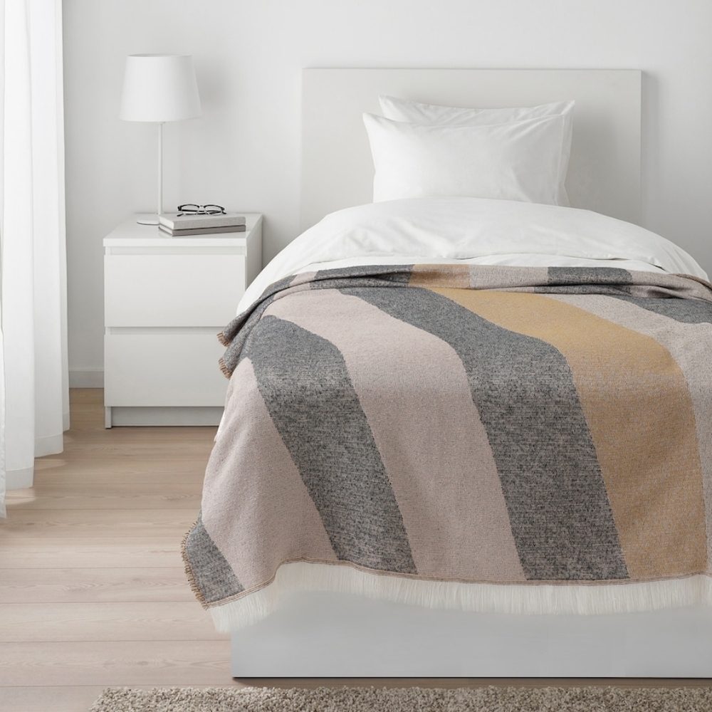 NWT Ikea Vippslide Throw Blanket 61" x 57"